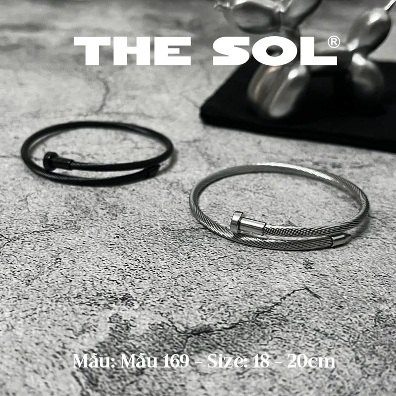  Vòng Tay Titan Unisex The Screw - Mẫu 169 