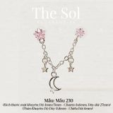  Khuyên Tai Thép Xi Mạ The Moon - Mẫu 230 