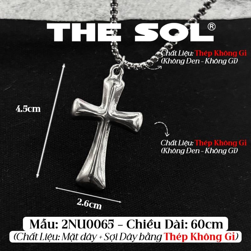  Dây Chuyền Titan Unisex The Cross C11 