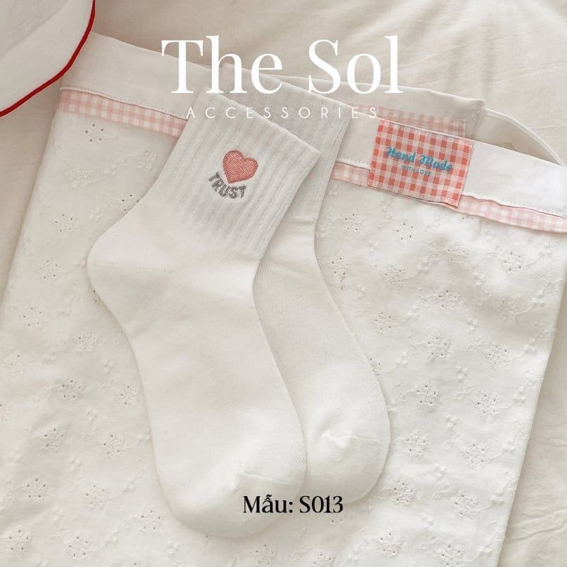  Tất Hàn Quốc Trust In Heart 