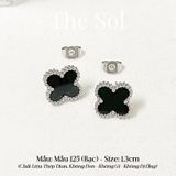  Bông Tai Titan Black Lou 1.3cm 