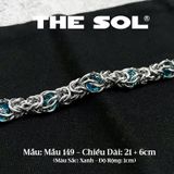  Lắc Tay Titan Unisex Barbed Wire & Gems - Mẫu 149 