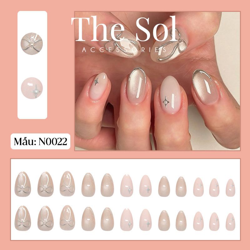  Bộ Nailbox 24 Móng - N0022 