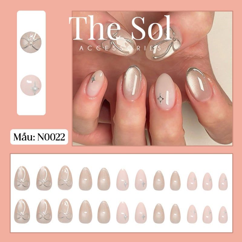  Bộ Nailbox 24 Móng - N0022 