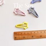  Set Kẹp Tóc Chữ Nhật Màu Sắc 