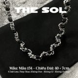  Dây Chuyền Titan Unisex Black Pearl Chain - Mẫu 154 