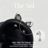 Khuyên Tai Thép Xi Mạ Cat's Ear - Mẫu 301 