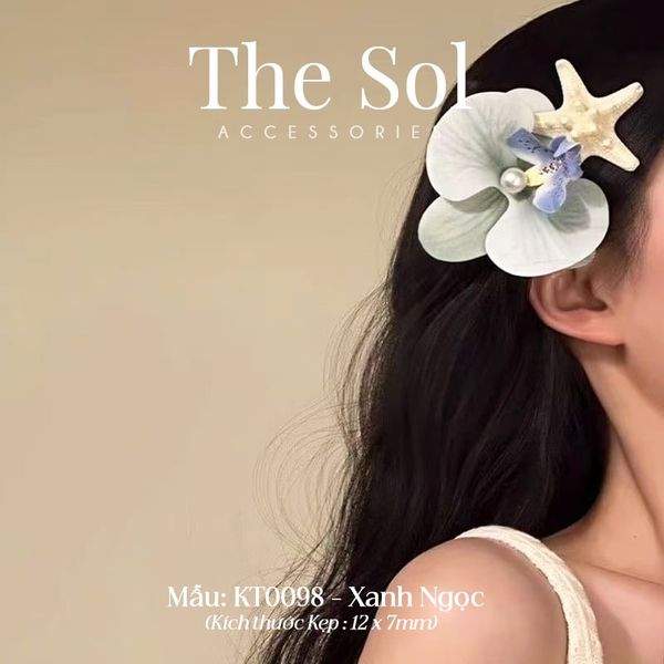  Kẹp Tóc Phong Lan & Sao Biển 