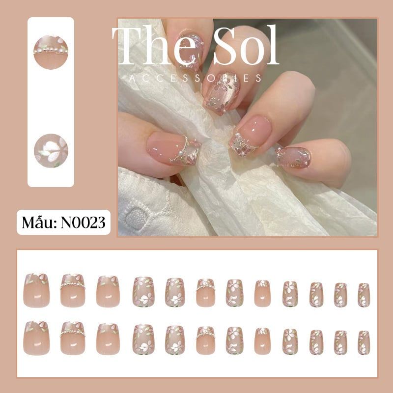  Bộ Nailbox 24 Móng - N0023 