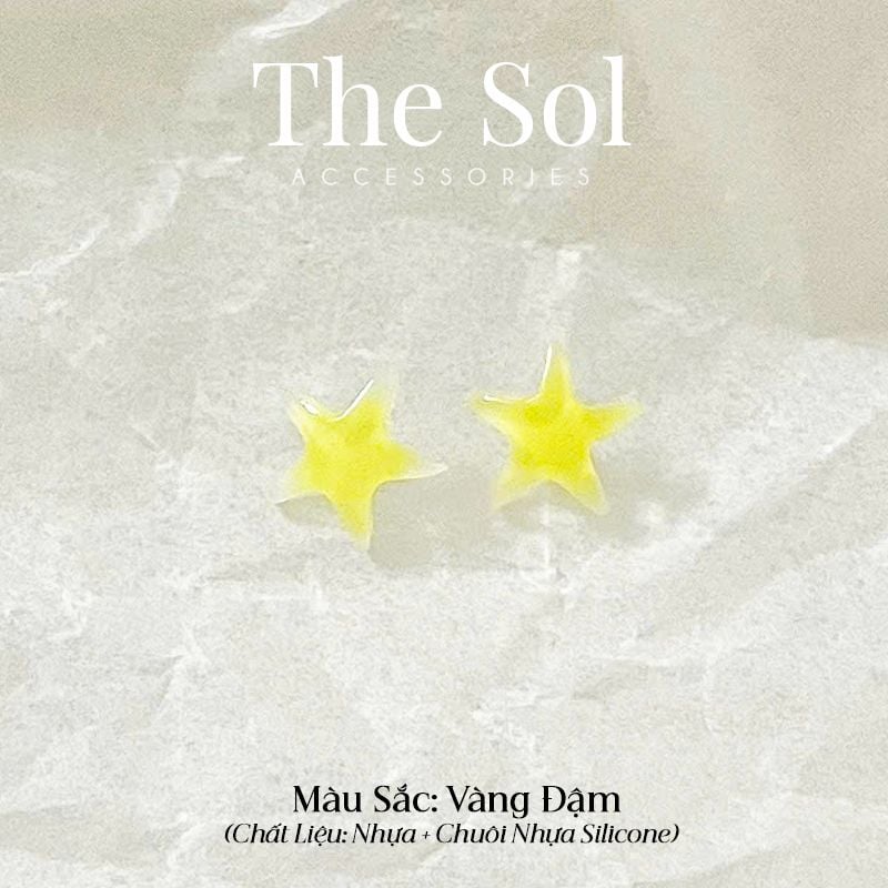  Bông Tai Nhựa The Star 