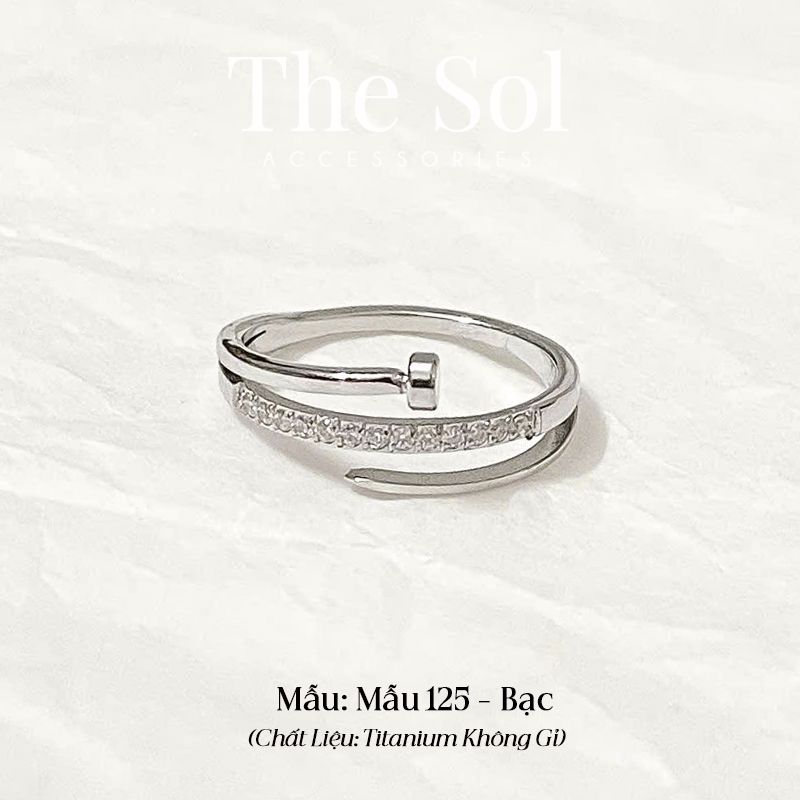  Nhẫn Titan Juste un Clou Catier 