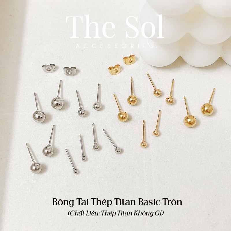  Bông Tai Titan Unisex The Basic 