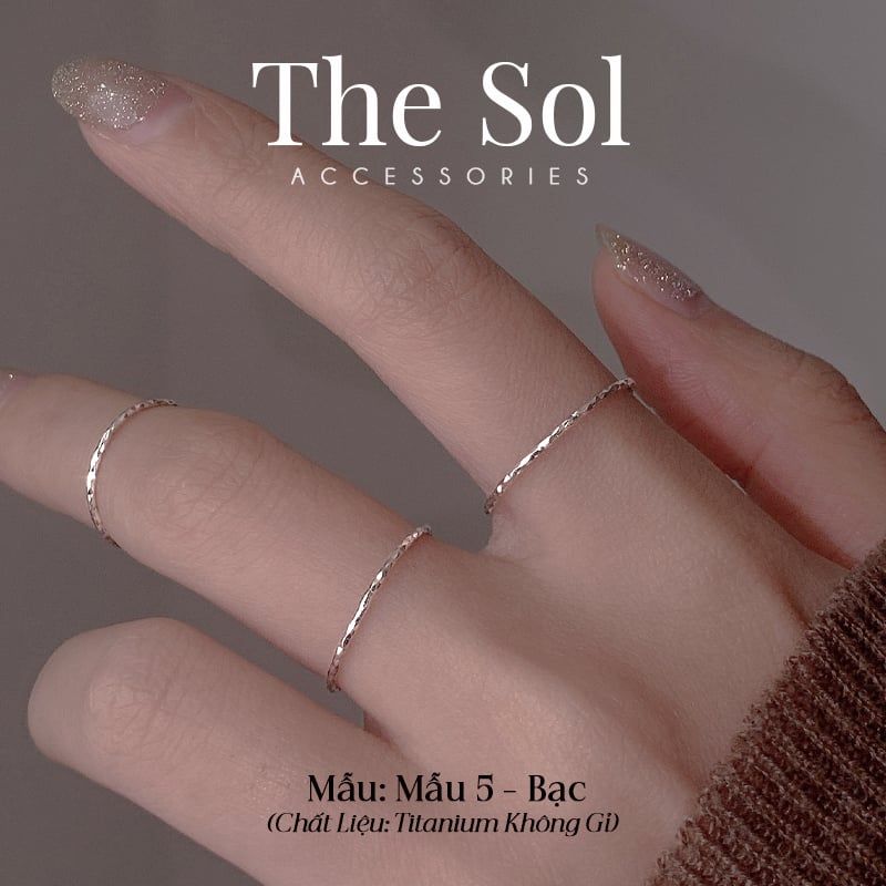  Nhẫn Titan The Kirky - Mẫu 5 