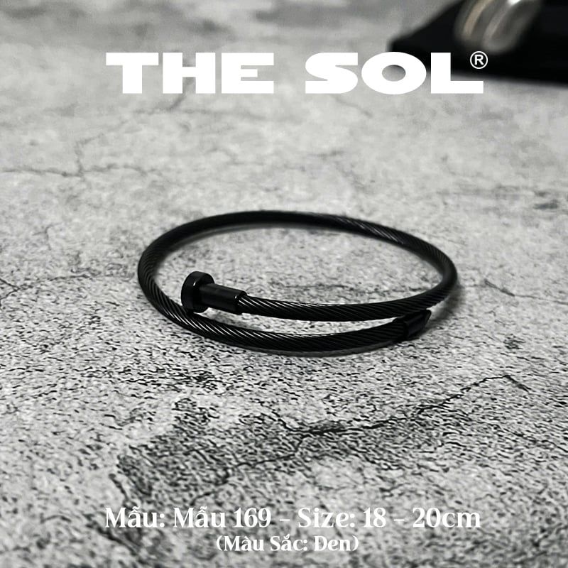  Vòng Tay Titan Unisex The Screw - Mẫu 169 