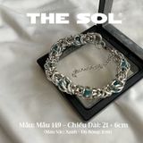  Lắc Tay Titan Unisex Barbed Wire & Gems - Mẫu 149 