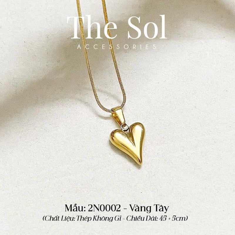  Dây Chuyền Thép Special Heart 