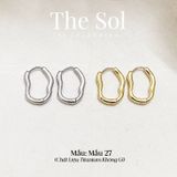  Bông Tai Titan Strange Hoops - Mẫu 27 