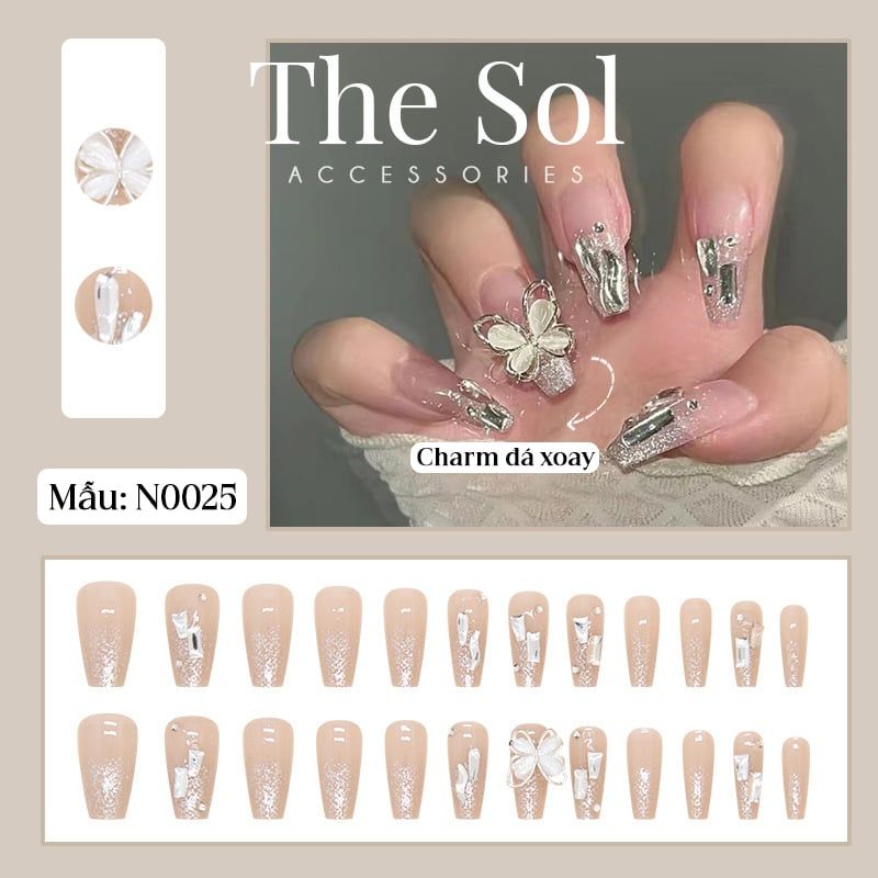  Bộ Nailbox 24 Móng - N0025 