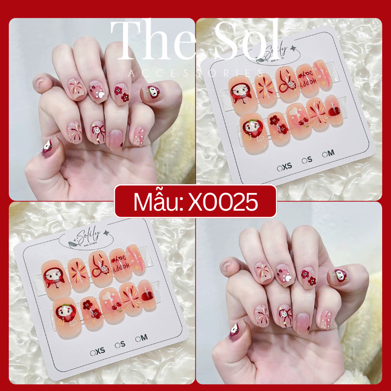  Bộ Nailbox Thiết Kế 10 Móng - X0025 