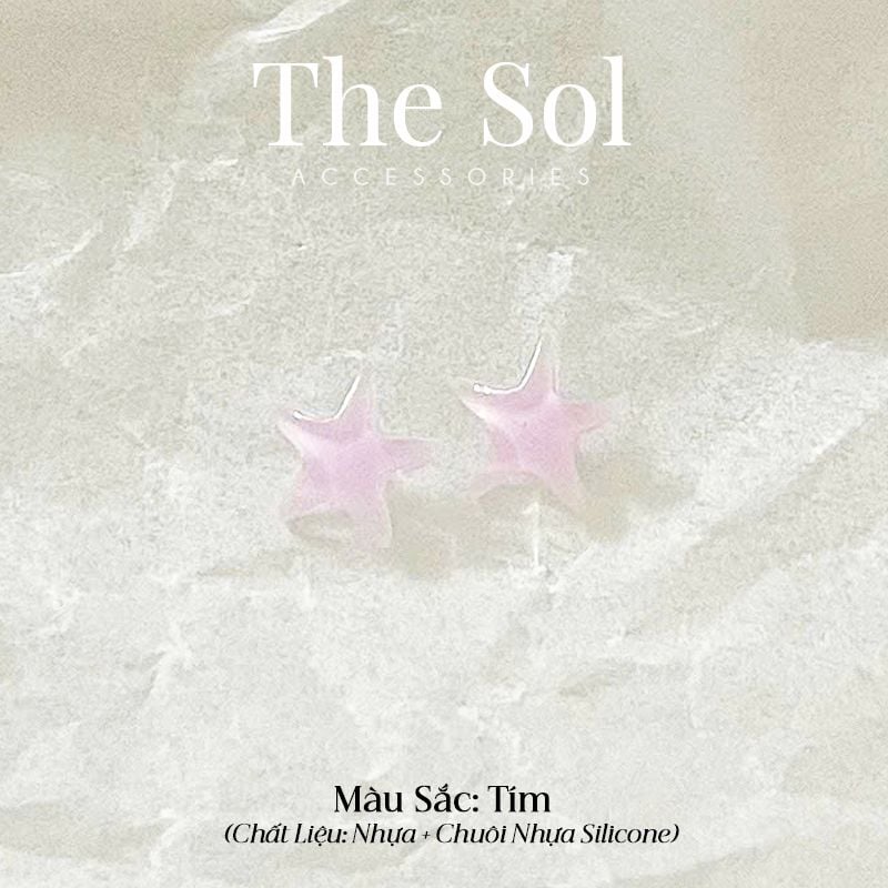  Bông Tai Nhựa The Star 