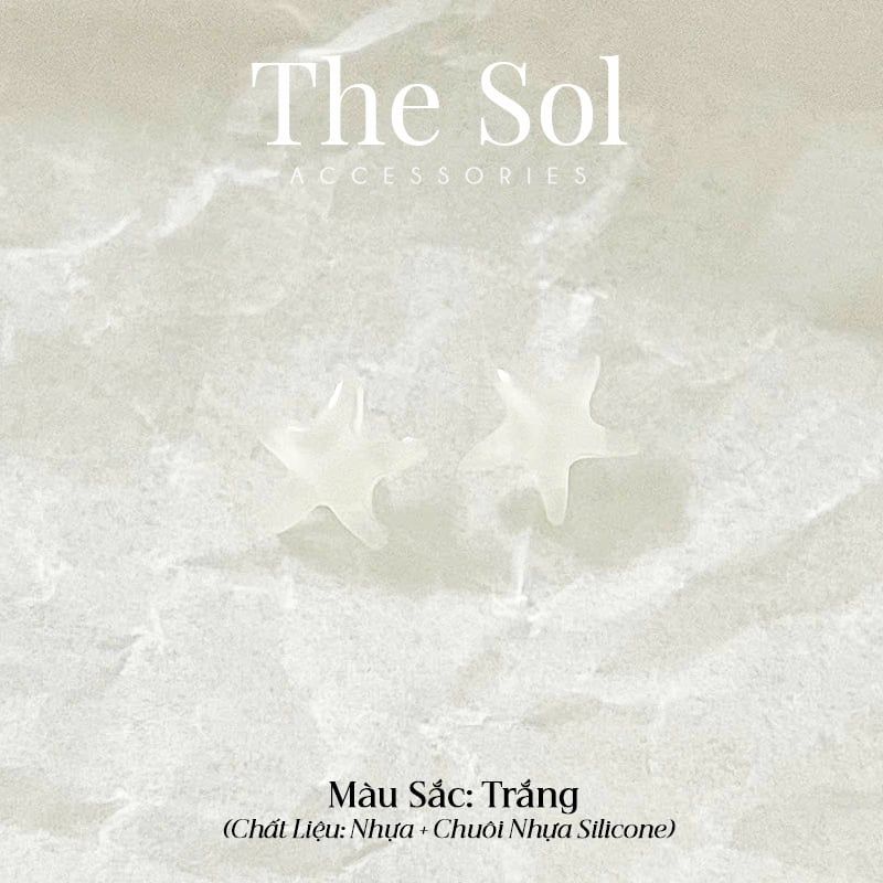  Bông Tai Nhựa The Star 