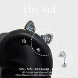  Khuyên Tai Thép Xi Mạ Cat's Ear - Mẫu 301 