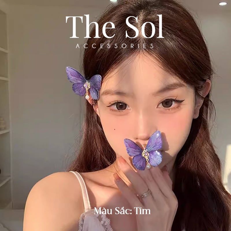  Kẹp Tóc Hàn Quốc The Butterfly 