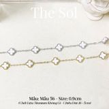  Lắc Tay Titan White Lou 0.9cm - Mẫu 56 