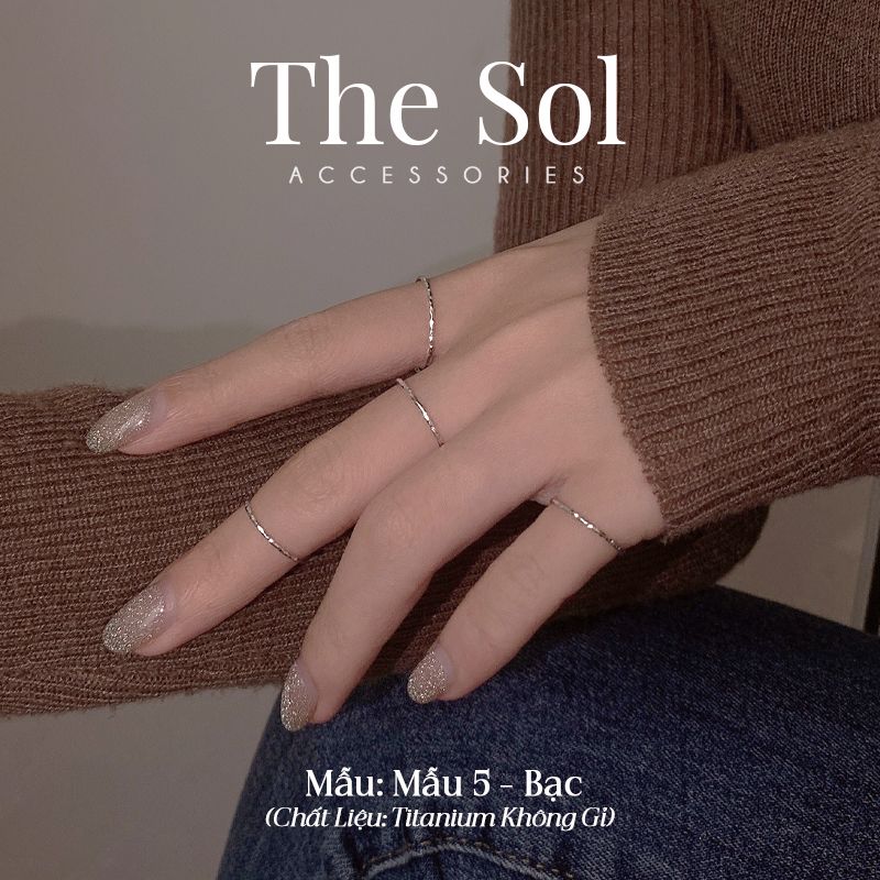  Nhẫn Titan The Kirky - Mẫu 5 