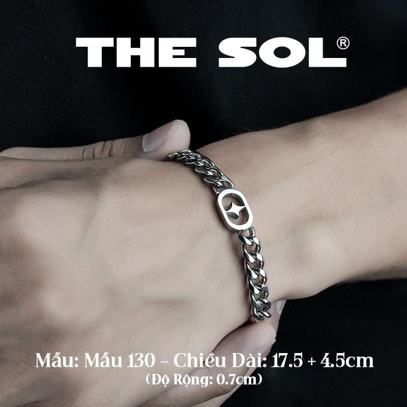  Lắc Tay Titan Unisex Charm Bling - Mẫu 130 