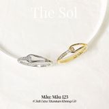  Nhẫn Titan Dia Knot - Mẫu 123 