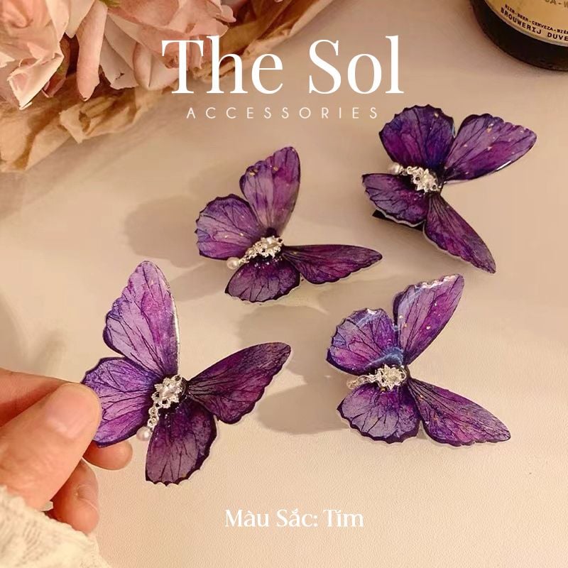 Kẹp Tóc Hàn Quốc The Butterfly 