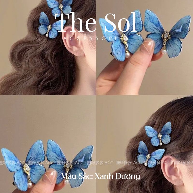  Kẹp Tóc Hàn Quốc The Butterfly 