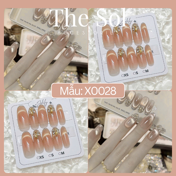  Bộ Nailbox Thiết Kế 10 Móng - X0028 
