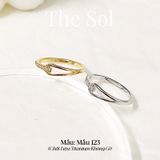  Nhẫn Titan Dia Knot - Mẫu 123 