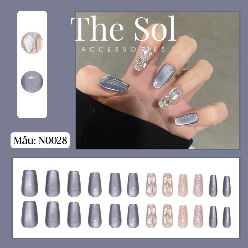  Bộ Nailbox 24 Móng - N0028 