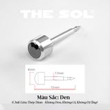  Khuyên Tai Titan Unisex Hỗ Trợ Bấm Xỏ 