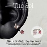  Khuyên Tai Thép Không Gỉ SEPTUM Hồ Điệp Màu Sắc 