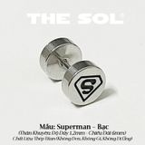  Khuyên Tai Titan Unisex The Superman 