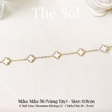  Lắc Tay Titan White Lou 0.9cm - Mẫu 56 