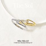  Nhẫn Titan Dia Knot - Mẫu 123 