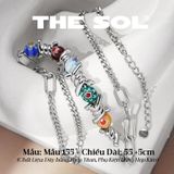  Dây Chuyền Titan Unisex Colorful Bead - Mẫu 155 