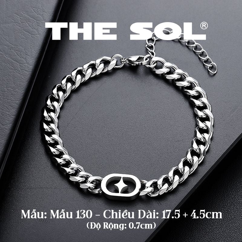  Lắc Tay Titan Unisex Charm Bling - Mẫu 130 