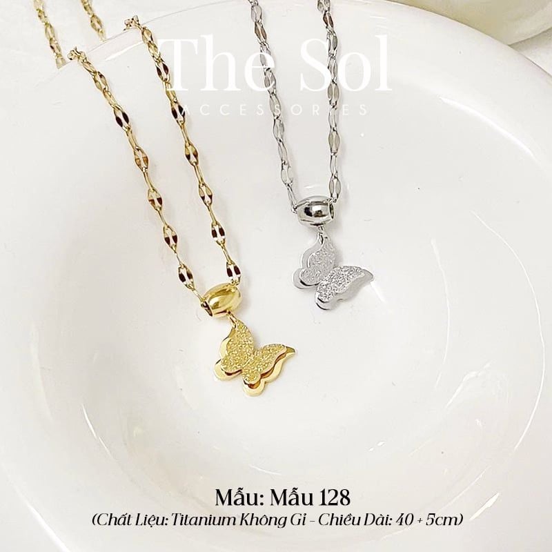 Dây Chuyền Titan The Butterfly - Mẫu 128 
