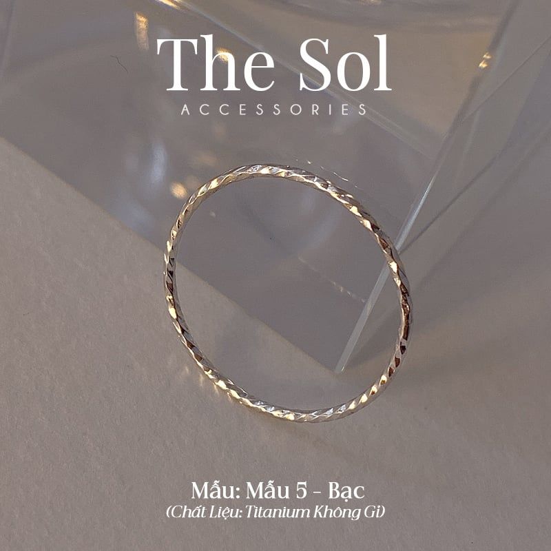 Nhẫn Titan The Kirky - Mẫu 5 