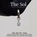  Khuyên Tai Hợp Kim Drop Diamond - Mẫu 285 
