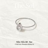  Nhẫn Titan Diamond Drop - Mẫu 118 