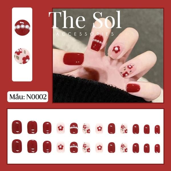  Bộ Nailbox 24 Móng - N0002 
