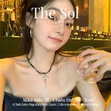  Choker Hàn Quốc Leather Vivienne - Mẫu 28 