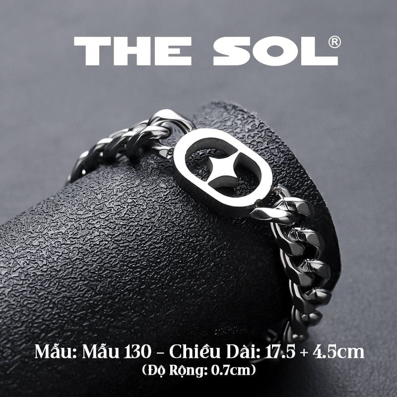  Lắc Tay Titan Unisex Charm Bling - Mẫu 130 